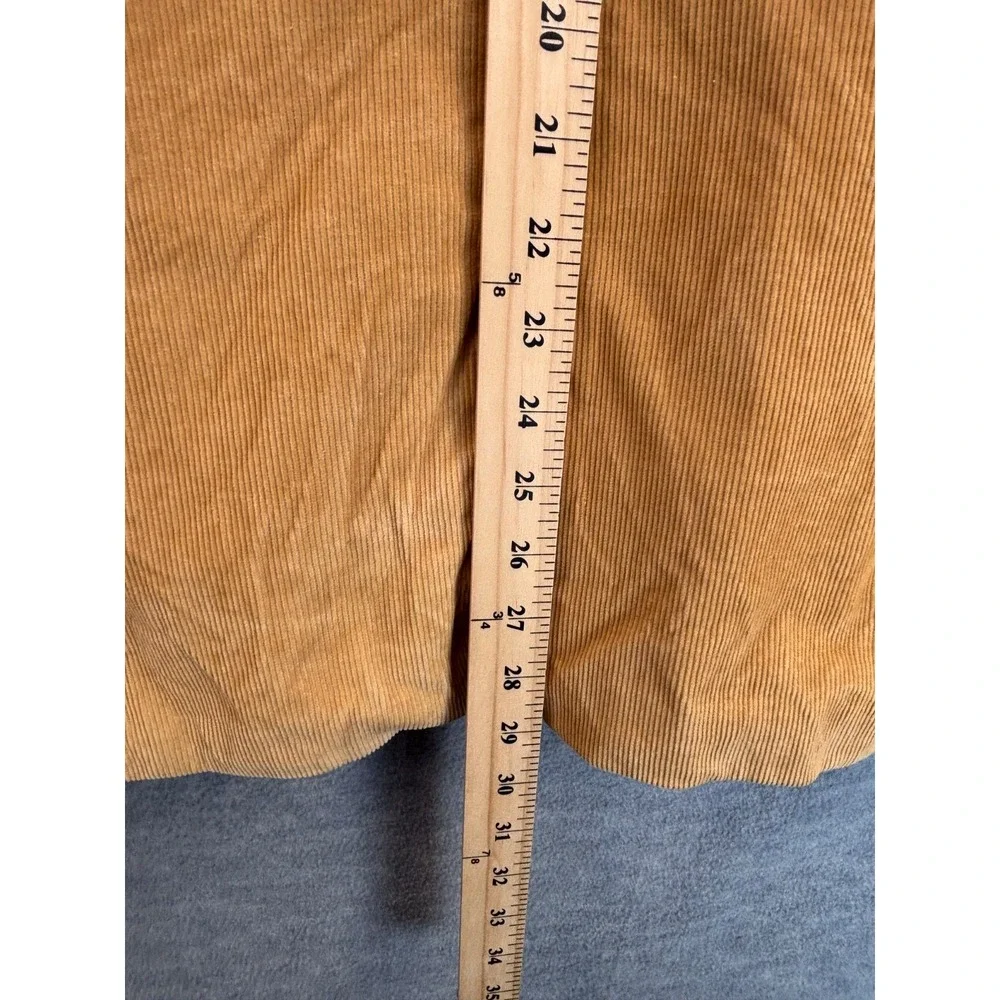 Vintage Blazer Sport Coat‎ 46R* Jacket Tan Corduroy Elbow Patches Distressed